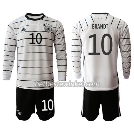 Duitsland Julian Brandt 10 Voetbaltenues Kind Thuis EK 2020 - LS (+ Korte broeken)